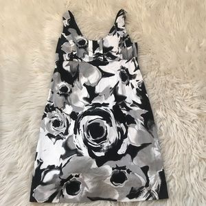 Black and white floral New York and Company dress